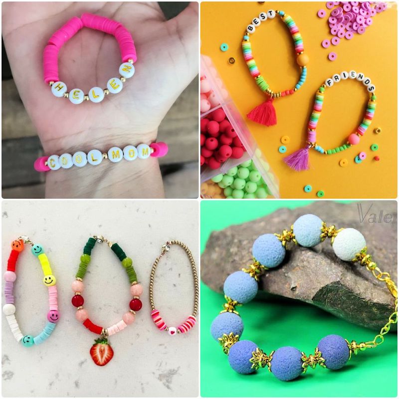 How to Make Clay Bead Bracelets