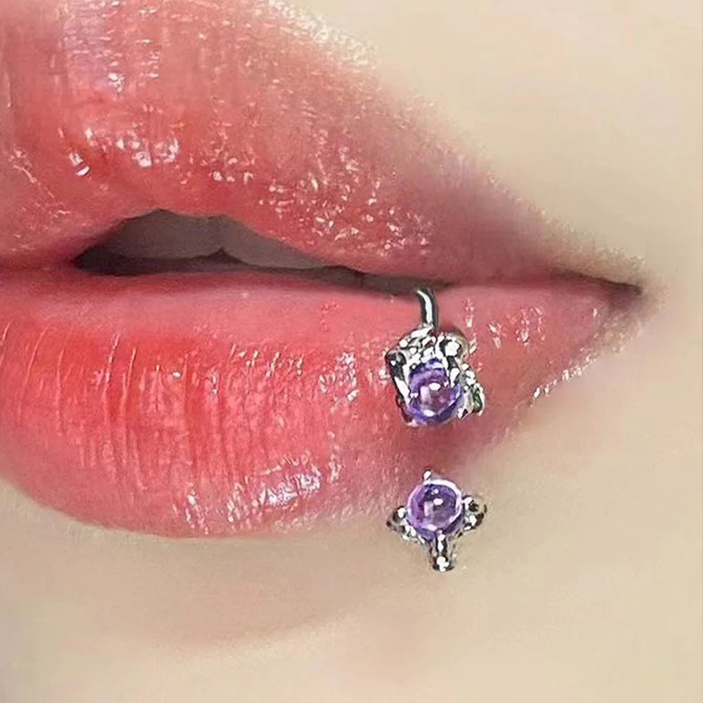 vertical labret