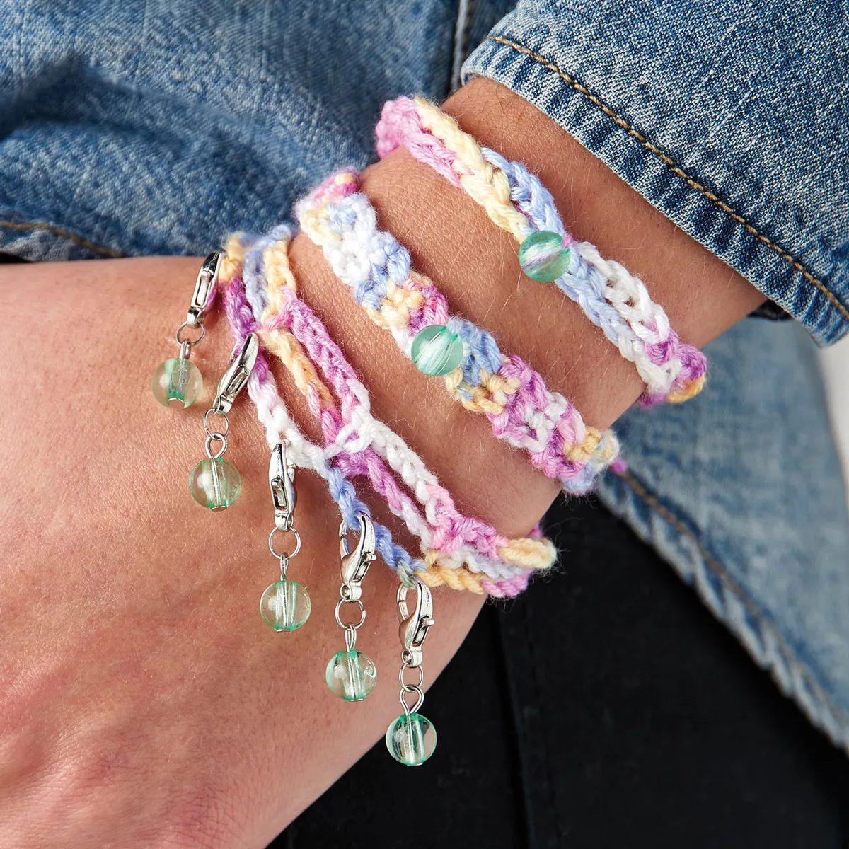 crochet bracelets