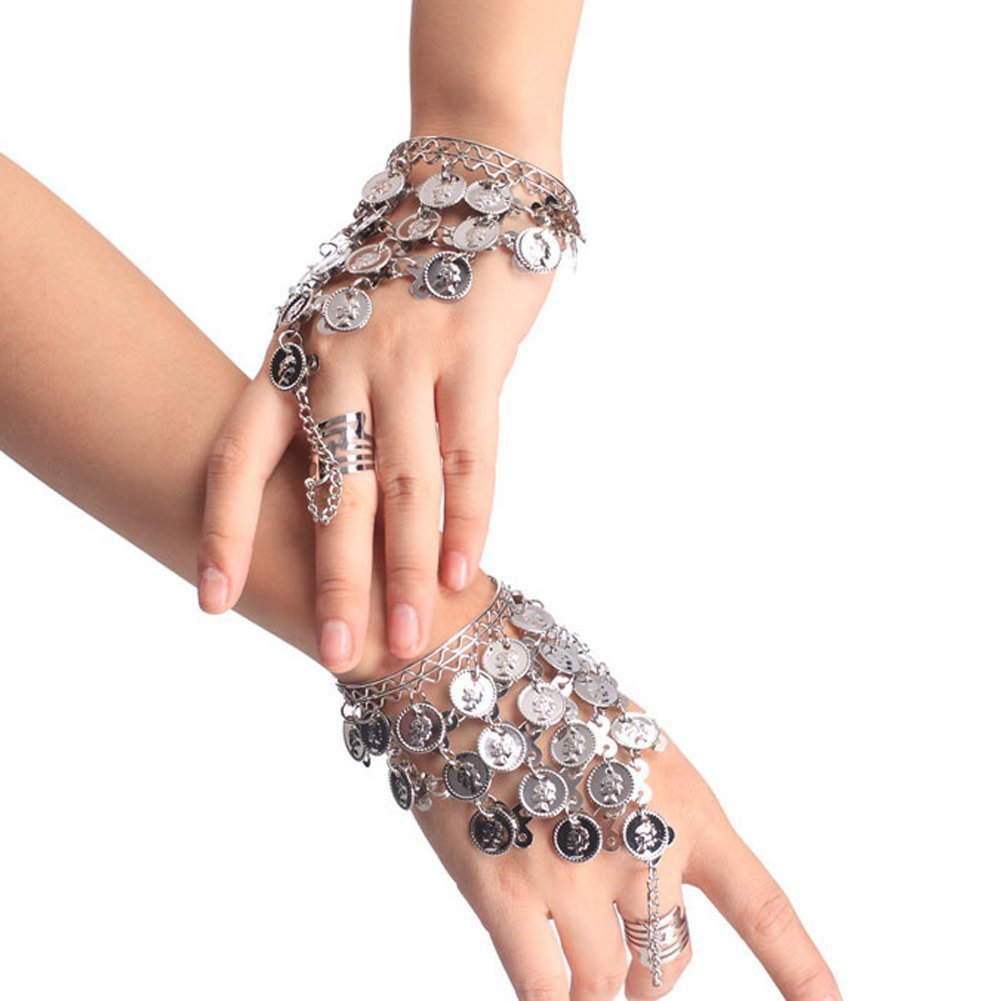 Belly Dance Ring Bracelet