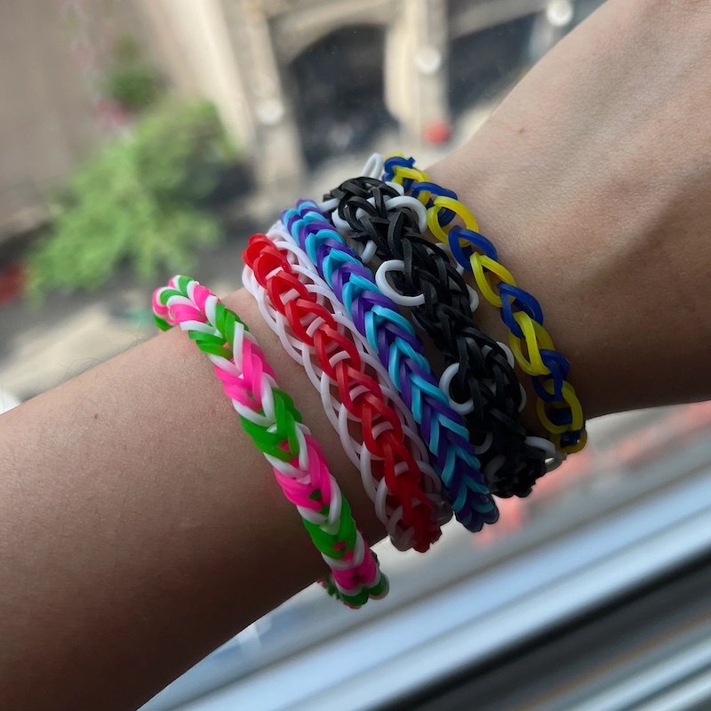 Creative Cool Rubber Band Bracelets Styles for 2024