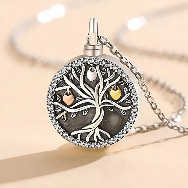 sterling silver cremation jewelry for ashes