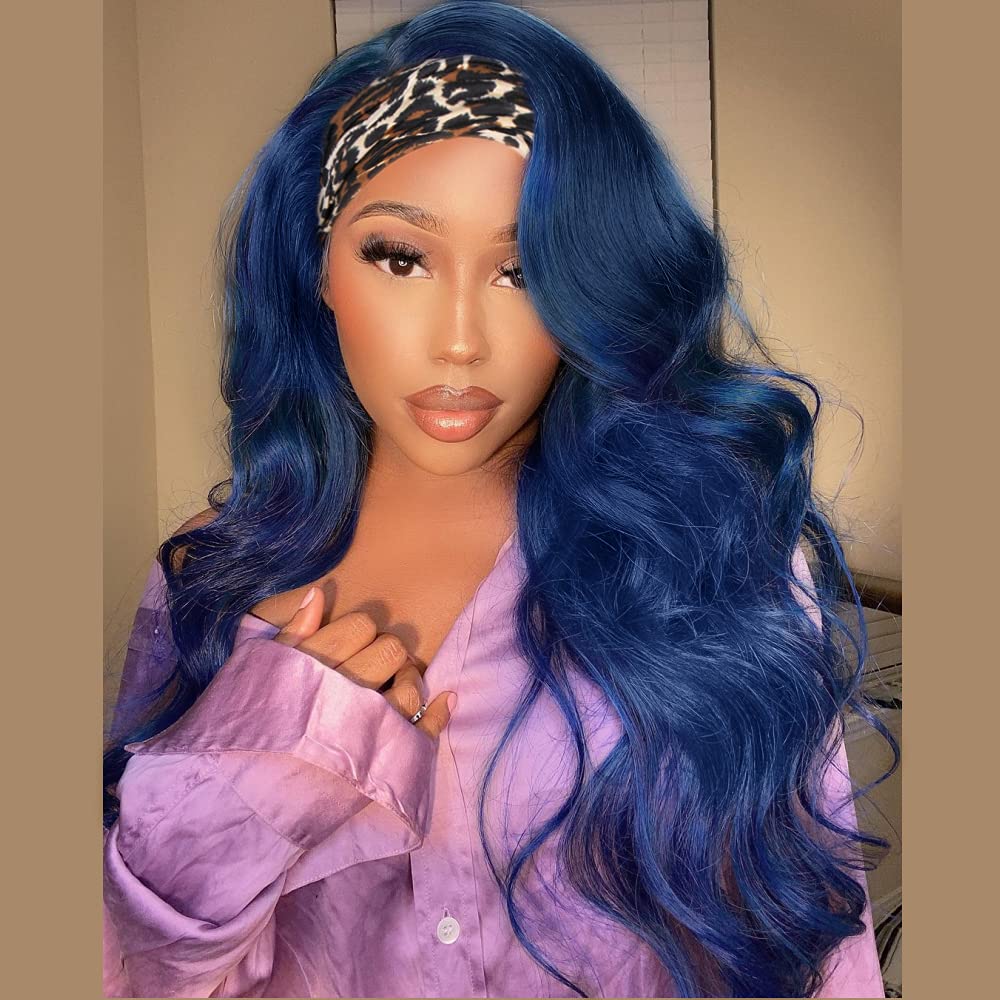 The Blue Headband Wig: Bold, Beautiful, and Effortlessly Stylish